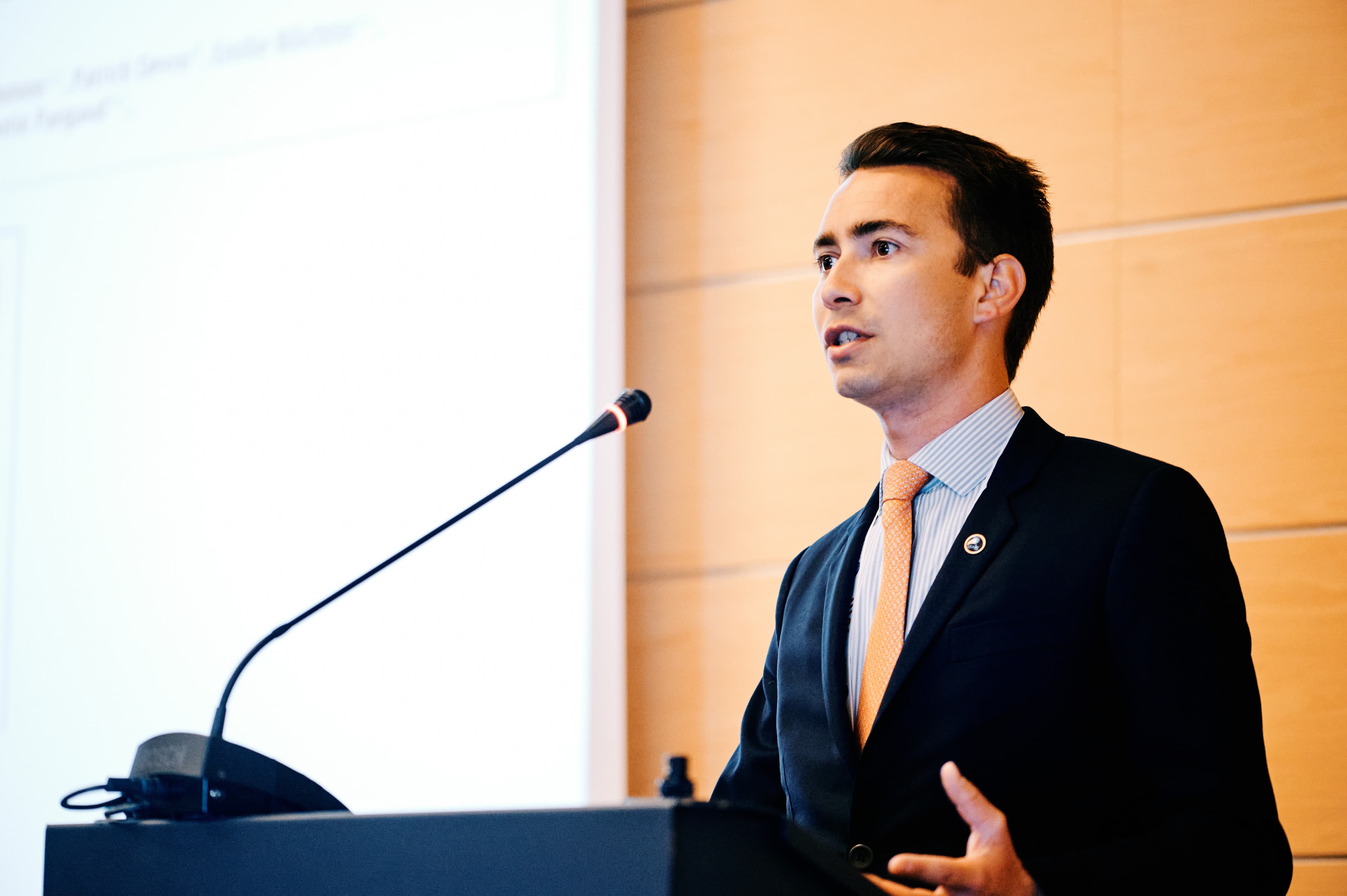 Dr Corentin Pangaud au congrès